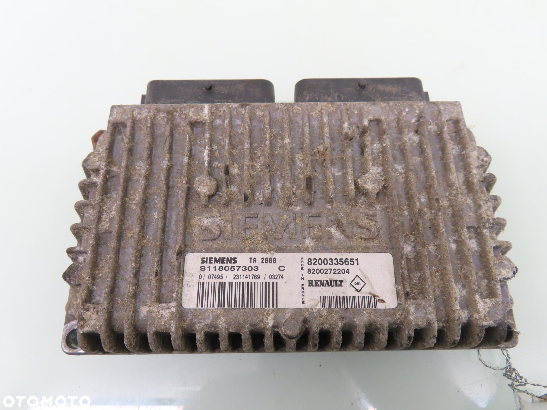 STEROWNIK RENAULT SCENIC II 2.0 S118057303C 8200335651 - 1