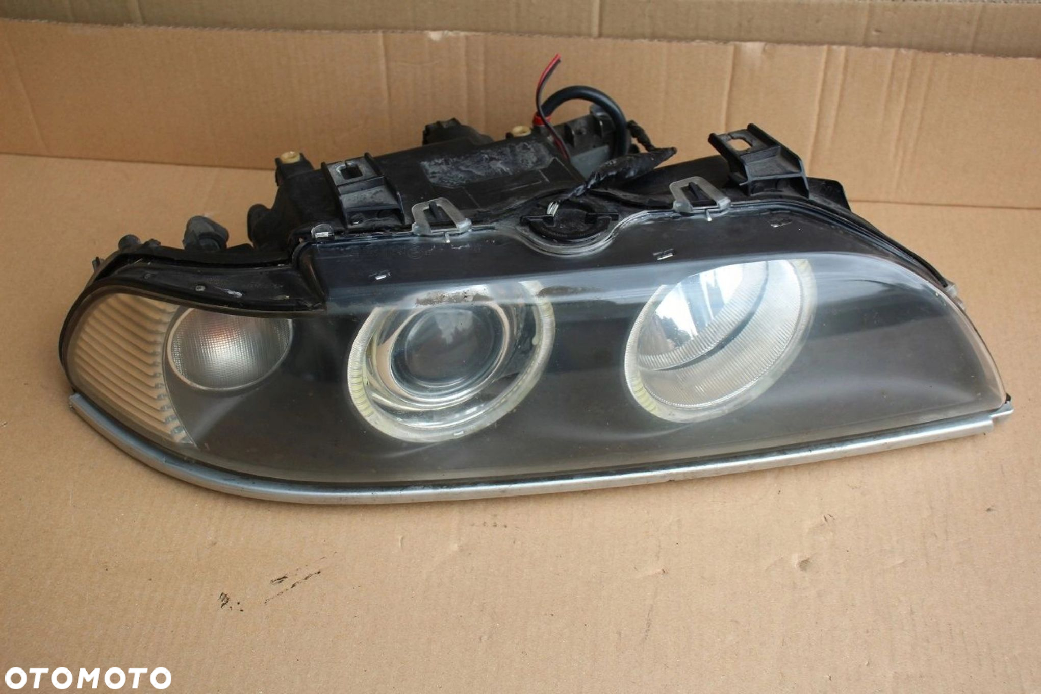 Lampa PRAWA BMW 5 e39 LIFT XENON Europa HELLA oryginalna kompletna - 3