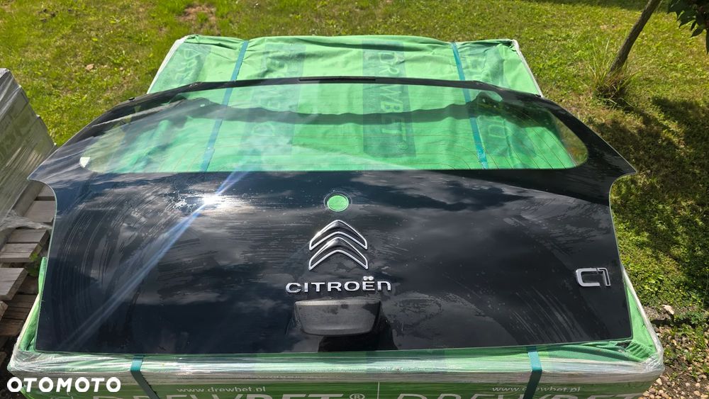 Citroen C1 II Klapa bagażnika szyba  tył - 1