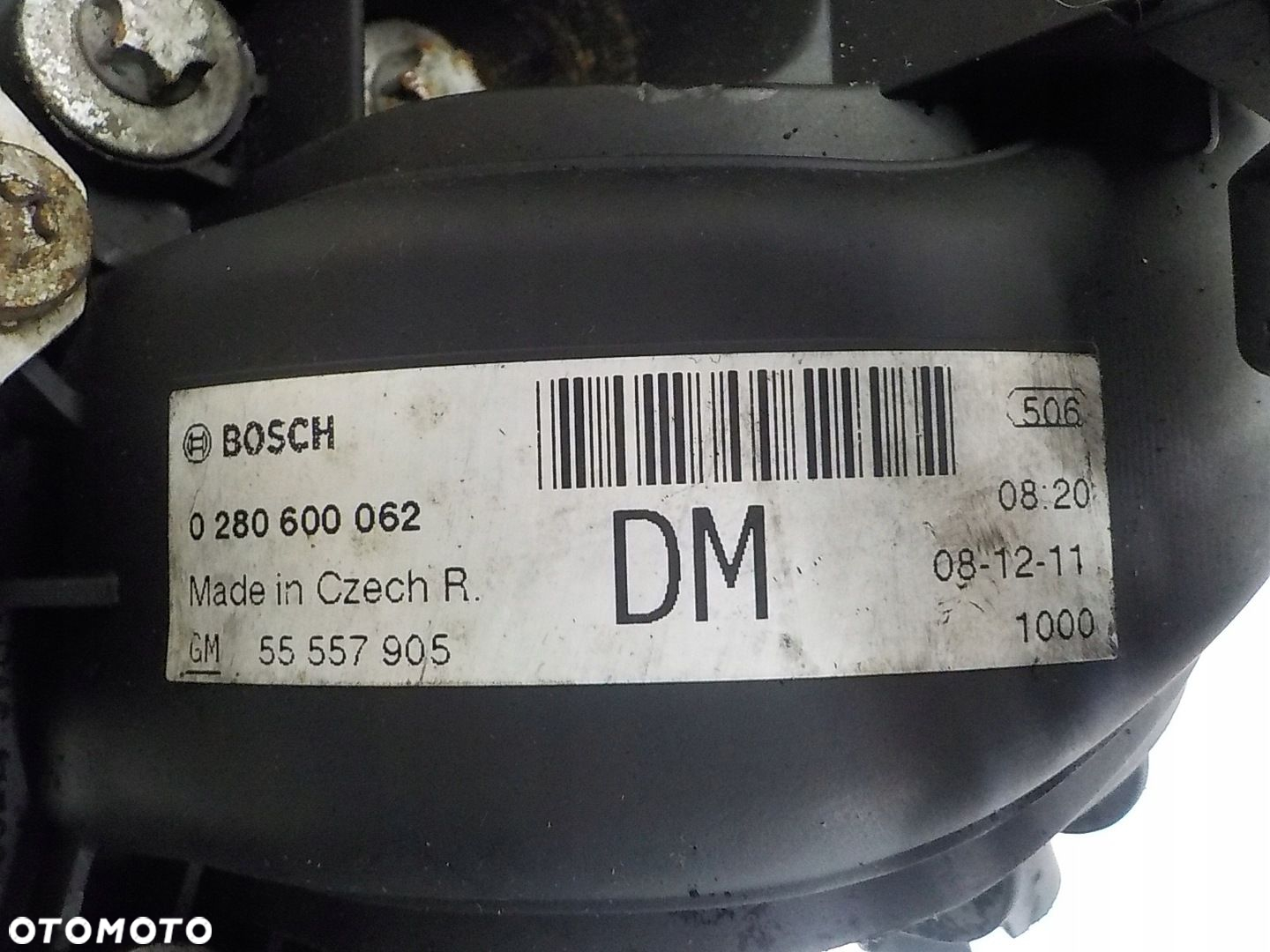 OPEL CORSA C D AGILA A 1.0 Z10XEP KOLEKTOR SSĄCY 55557905 - 3