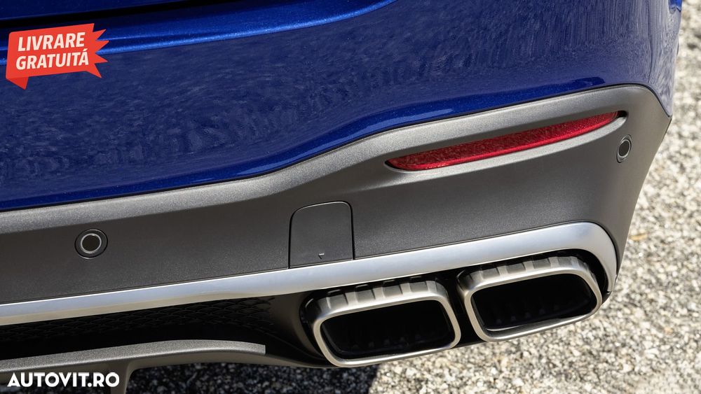 Difuzor Bara Spate cu Ornamente Evacuare Crom Mercedes GLE W167 SUV (2019-Up) GLE - livrare gratuita - 17