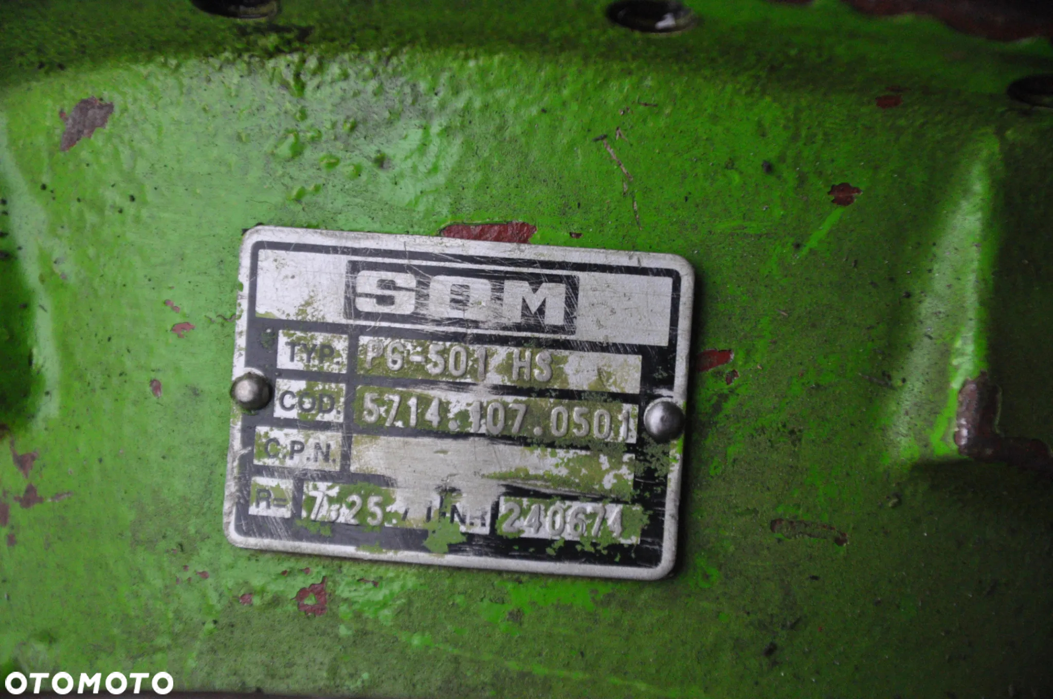 KOLUMNA SŁUP OBROTU MERLO 38.16 NR P6-501HS / 240674 - 4