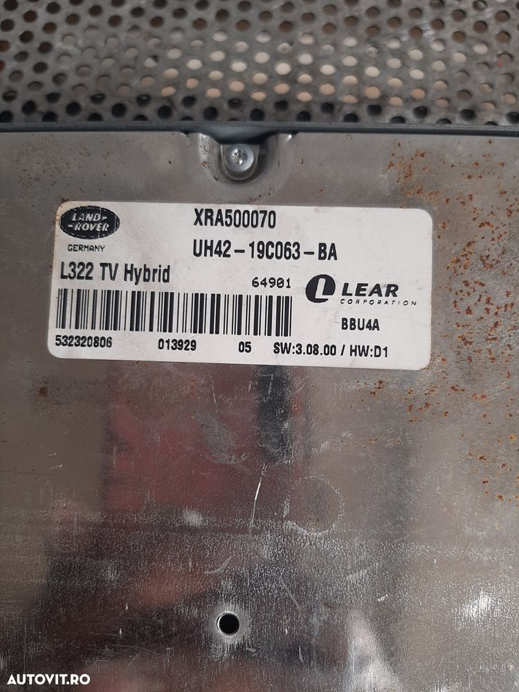 Modul Calculator Tv Tuner Video Land Rover Range Rover Vogue L322 An 2005-2006-2007-2008-2009-2010 Cod UH42-19C063-BA Dezmembrez Land Rover Range Rover Vogue 3.6 Tdv8 Motor 368DT An 2005-2006-2007-2008-2009-2010 - 6