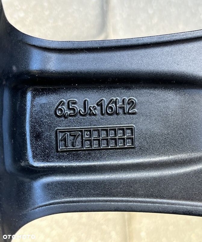 ALUFELGI CZARNE FELGI ALUMINIOWE ALUSY HYUNDAI KIA MAZDA NISSAN TOYOTA MITSUBISHI ET38 5x114,3 6,5Jx16H2 16 - 6