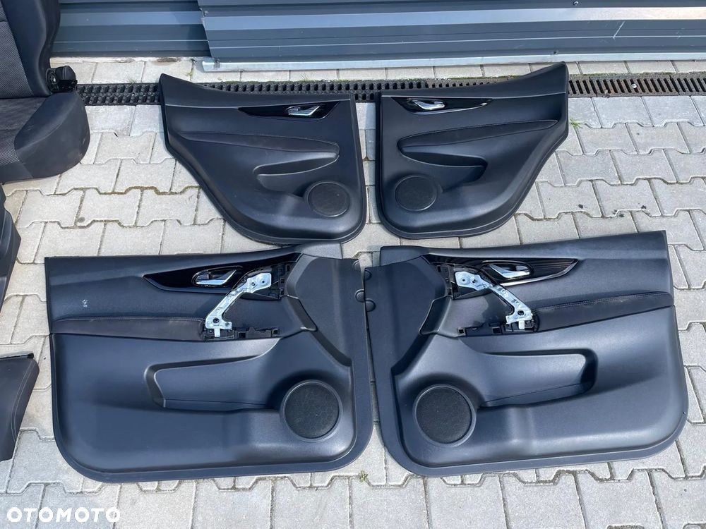 NISSAN QASHQAI II J11 FOTELE WNĘTRZE PRZEKŁADKA DUŃCZYKA - 9