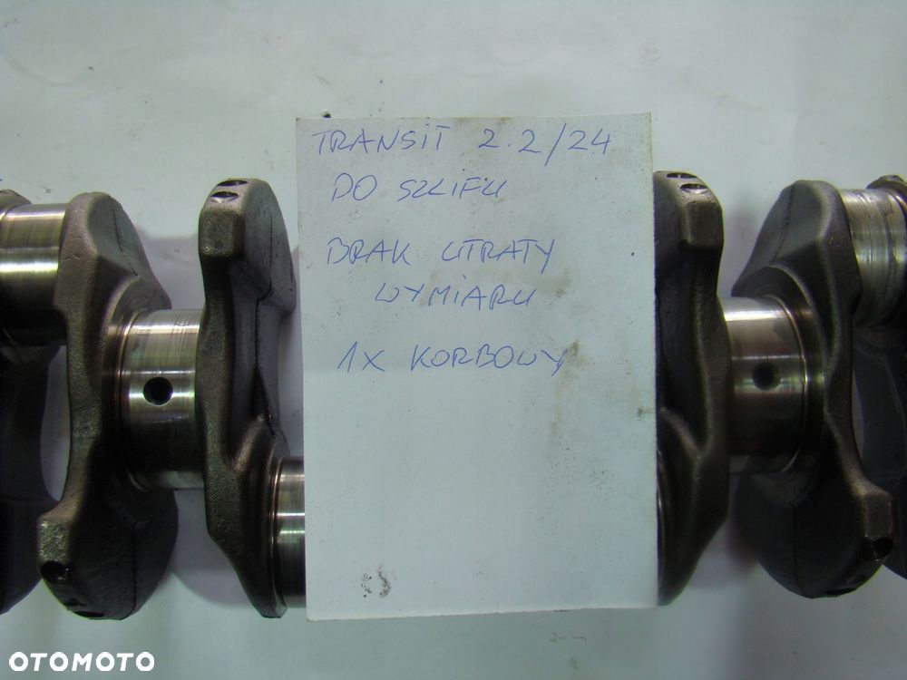 wał korbowy ducato boxer jumper transit 2.2 2.4 eu4 06- - 4