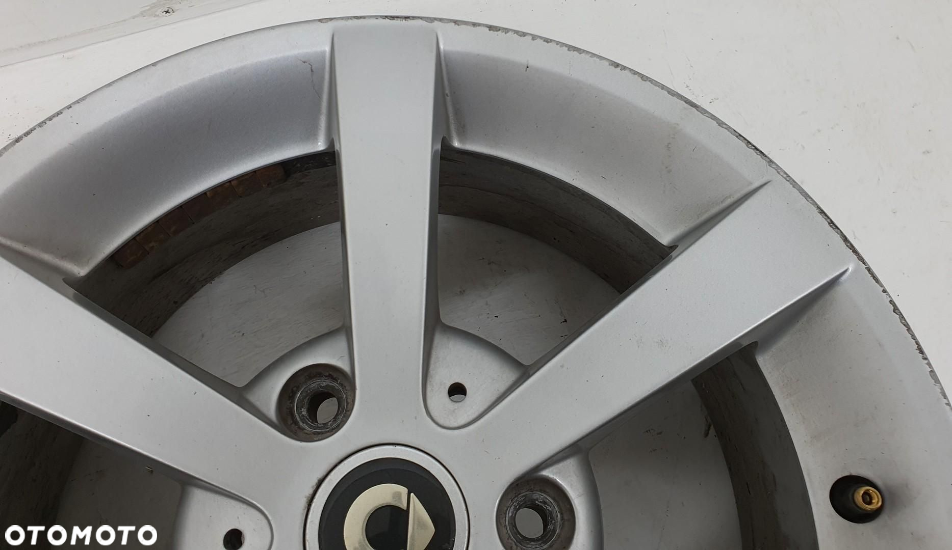 ALEFELGA FELGA 15 6.5J ET34.5 3x112 SMART FORTWO II 451 A4514010602 1SZT - 3