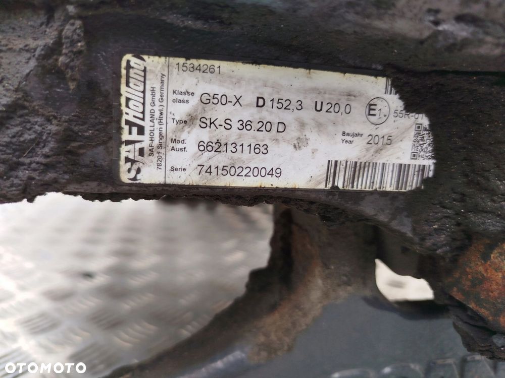 SIODŁO GF 15 CM SCANIA - 4