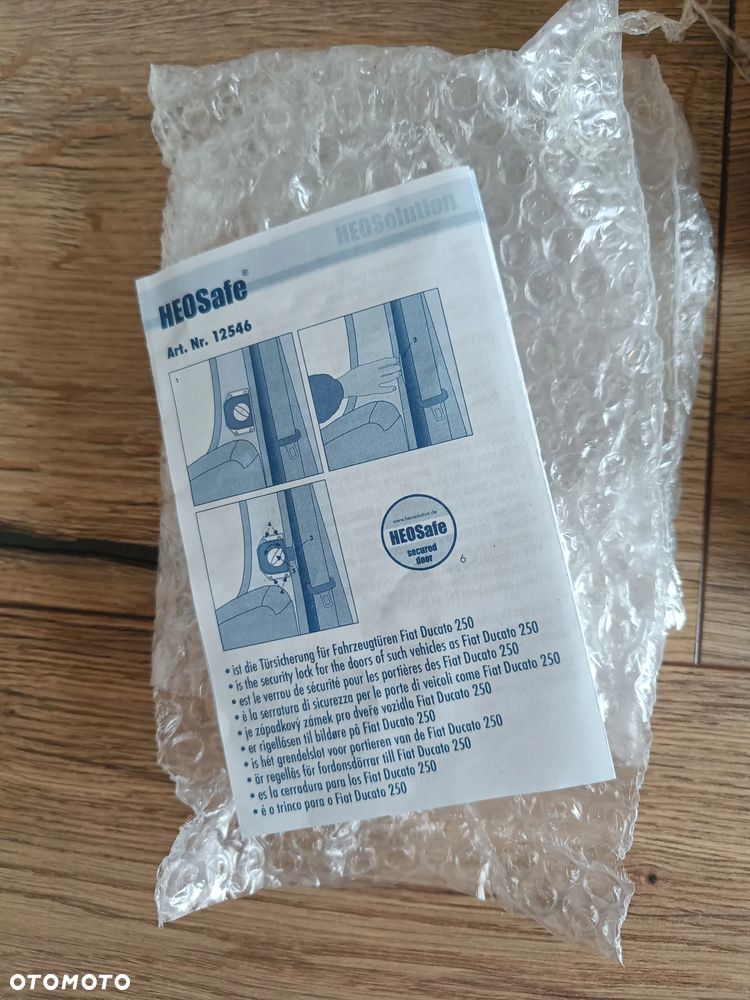 Zabezpieczenie Drzwi Heosafe Ducato Jumper Boxer zamek 06- Heosolution kamper - 2