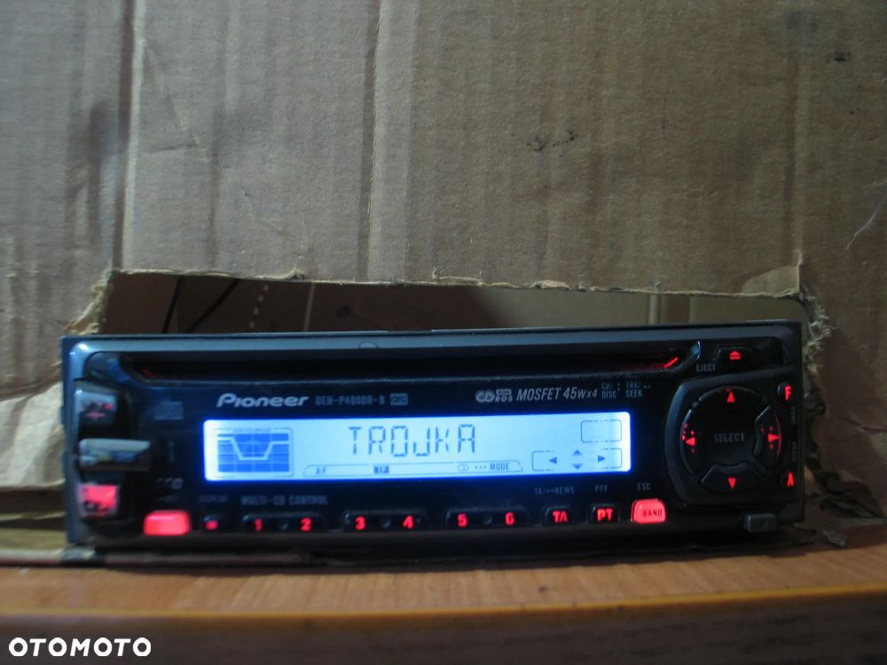 radio radioodtwarzacz Pioneer DEH-P4000R-B - 5