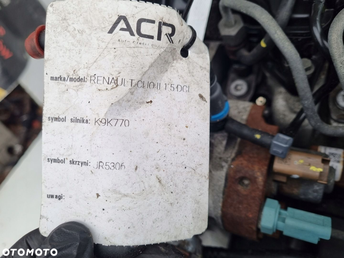 SILNIK KOMPLET Renault Clio III 1.5 DCI 75KM ładnie pali K9K770 - 8