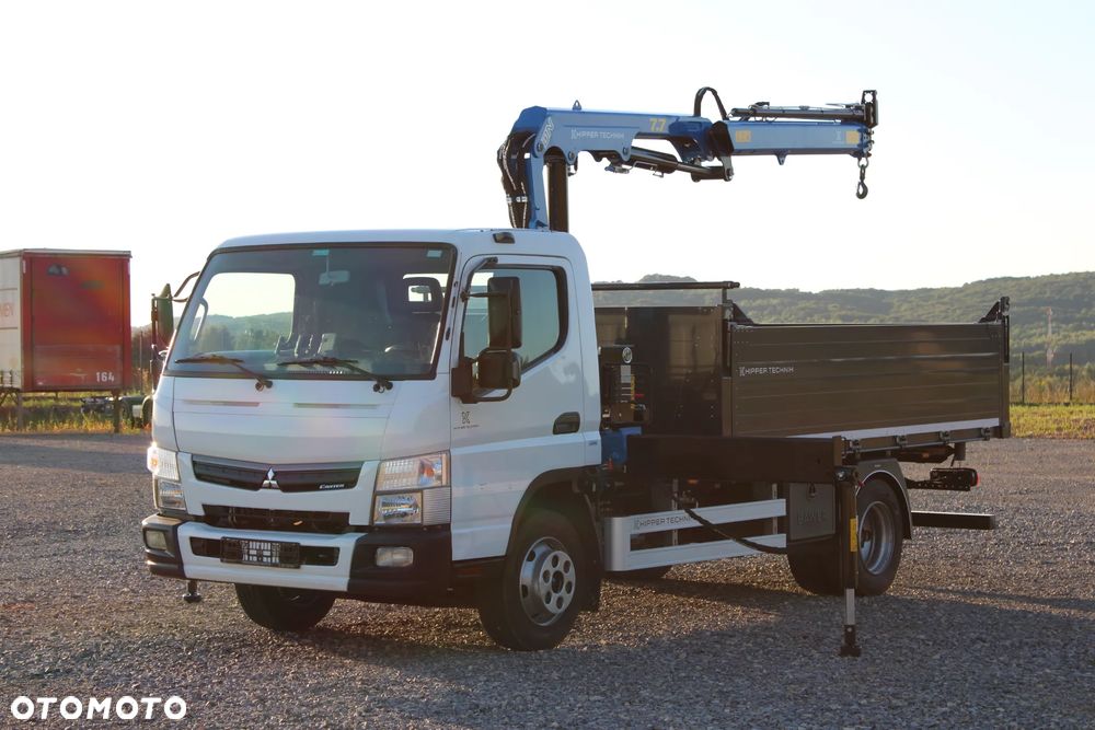 Mitsubishi FUSO Canter 9C18 Nowy 3-stronny Wywrot Kiper Wywrotka Nowy żuraw HDS DN 7.7 S2 Ładowność 4000 kg - 9