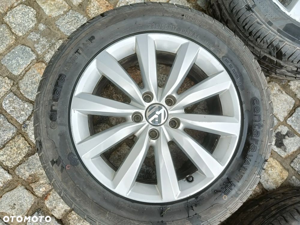 Felgi Aluminiowe 17 VW Tiguan 5x112 7Jx17H2 ET43 5N0601025AH Audi Seat Skoda - 2