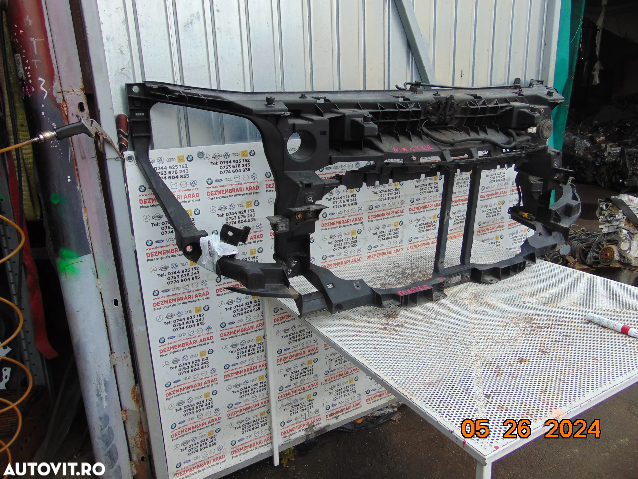 Trager Renault Master Opel movano dupa 2018 calandru suport radiatoare fata - 3