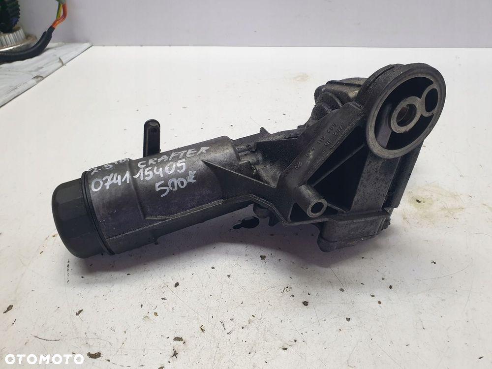 PODSTAWA FILTRA OLEJU VW CRAFTER 2.5 TDI 074115405 - 3