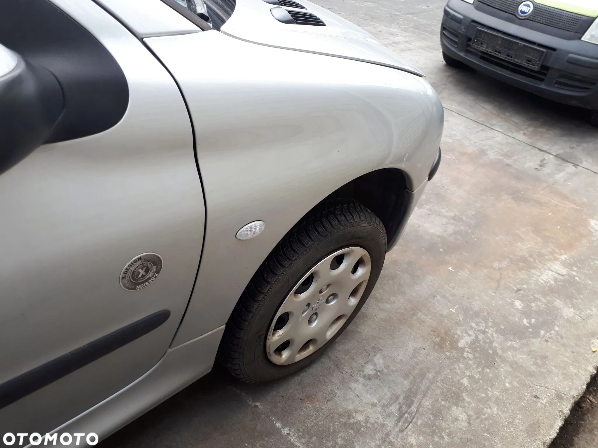 PEUGEOT 206 SW LIFT 03-09 MASKA PRZÓD PRZEDNIA EZR - 13