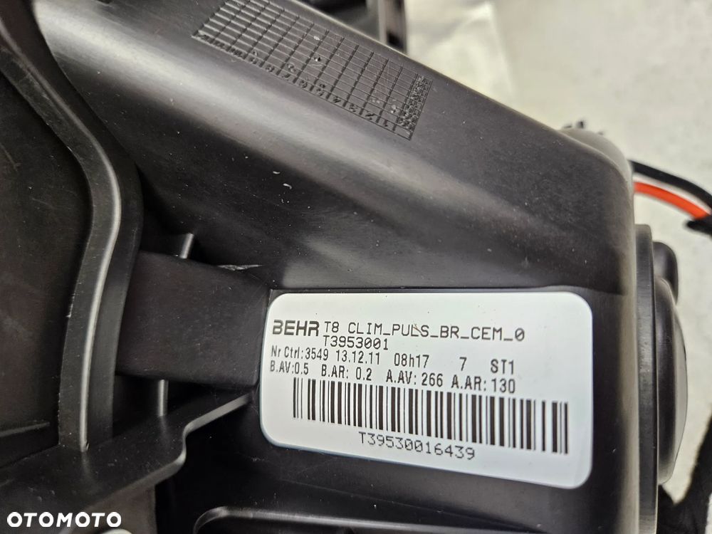 citroen ds5 nagrzewnica dmuchawa 9801449380 kompletna - 5