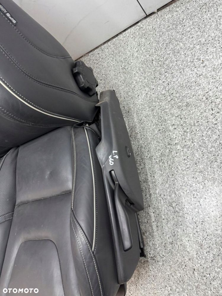 fotel lewy przód volvo s60 ii v60 i 2011-2018 skóra - 6