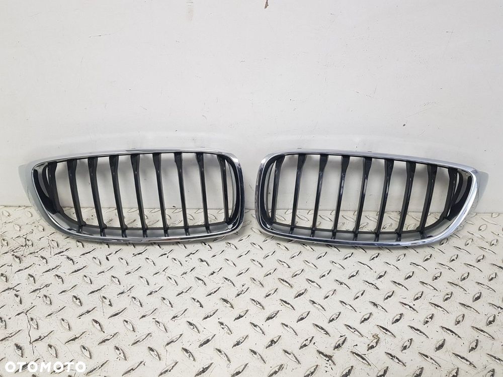 NOWA ATRAPA GRILL NERKA BMW 4 F32 F33 F36 lCI LIFT LEWA PRZÓD LEWY PRZEDNI 7294815 - 2
