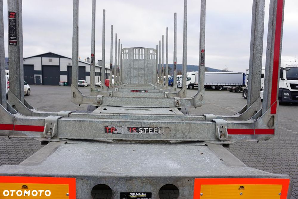 Zaslaw / KŁONICOWA / DO DREWNA / WAGA 6 400 KG / OŚ PODNOSZONA - 16