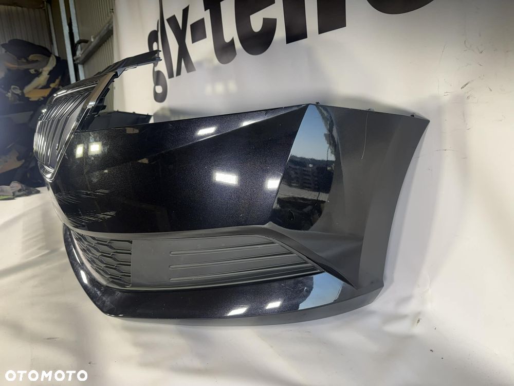 Skoda Fabia III Lift Zderzak Przód Przedni LF9R 6V0807221F 2018-2021 - 7