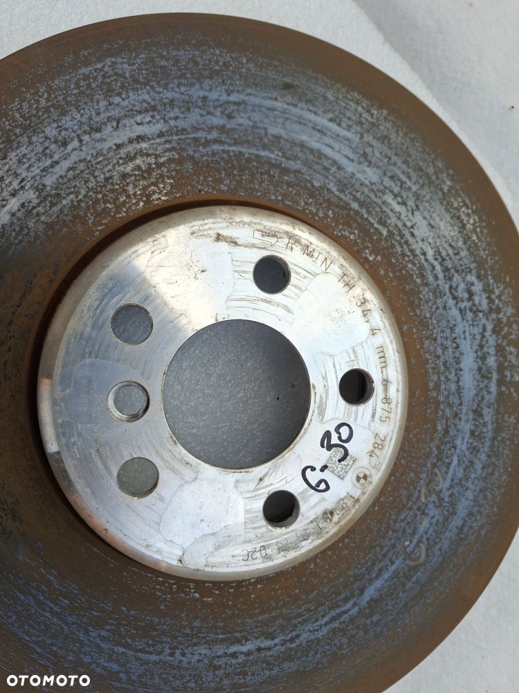 BMW g30 g31 g32 hamulce Mpakiet zestaw 100% orginał tarcze kolcki i zaciski!! - 19