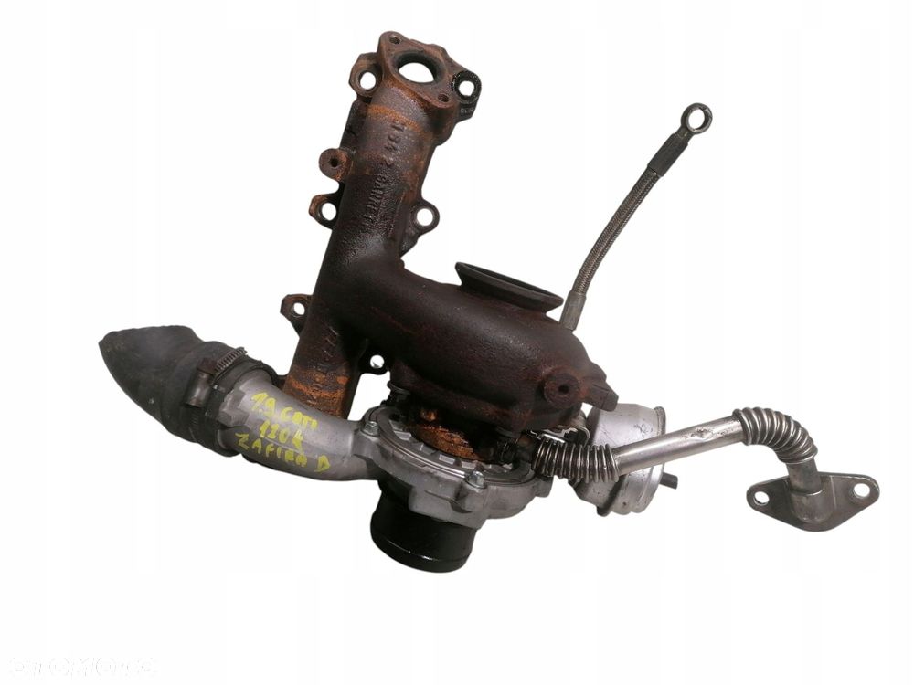 turbina z kolektorem opel zafira b 55211063 773720-1 1.9 cdti - 2