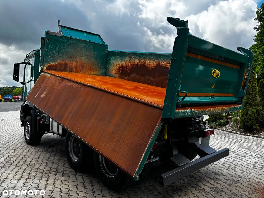 Mercedes-Benz AROCS 3351 6x6 WYWROTKA TRÓJSTRONNA Z BORDMATIKIEM - 14