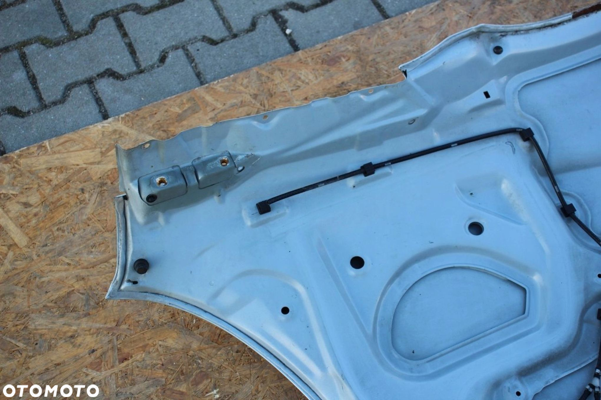 Maska pokrywa silnika BMW Z3 TITANSILBER oryginalna srebrna - 5