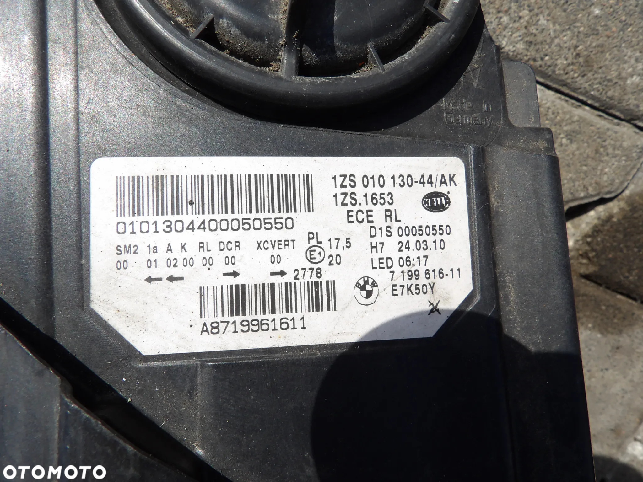 BMW - F07 - LED - SKRĘTNE - PRZED LIFT - KOMPLETNA LAMPA - MODUŁ - CENA DOTYCZY 1 SZT - DEMONTAŻ - 4