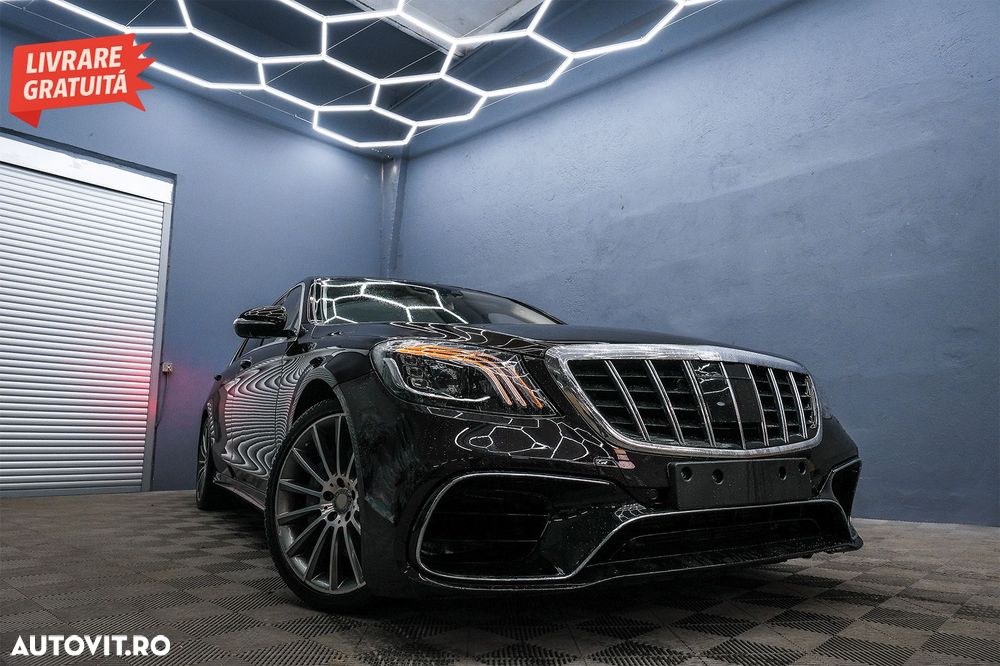 Bandouri Laterale cu Stickere Laterale Negru Mat si Lampi Semnalizare Mercedes G-C- livrare gratuita - 21