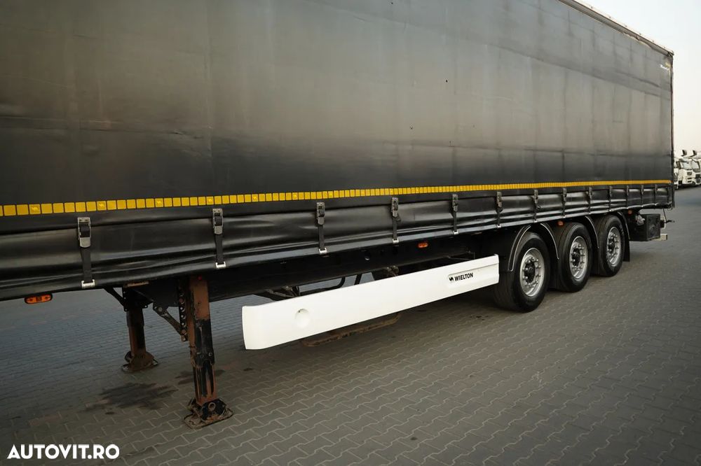 Wielton CORTINĂ / STANDARD / PUNCT DE ACOPERIȘ CULISANT / ACOPERIȘ CULISANT / 385/65 R22.5 - 6