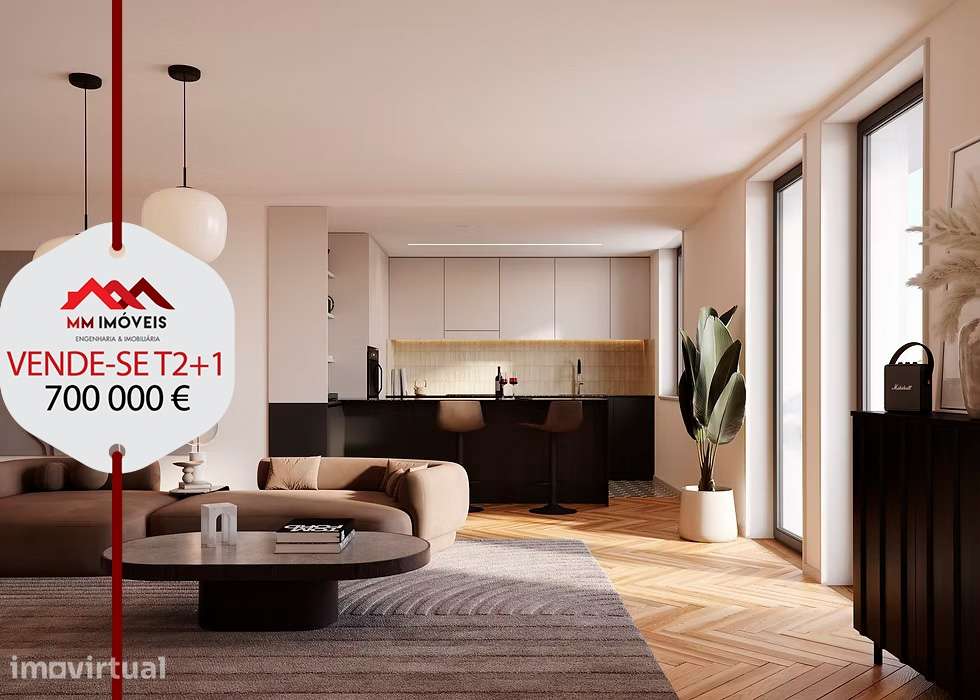 Apartamento T2+1  | Nova Construção | Cedofeita | Luxo | Varanda | Gar
