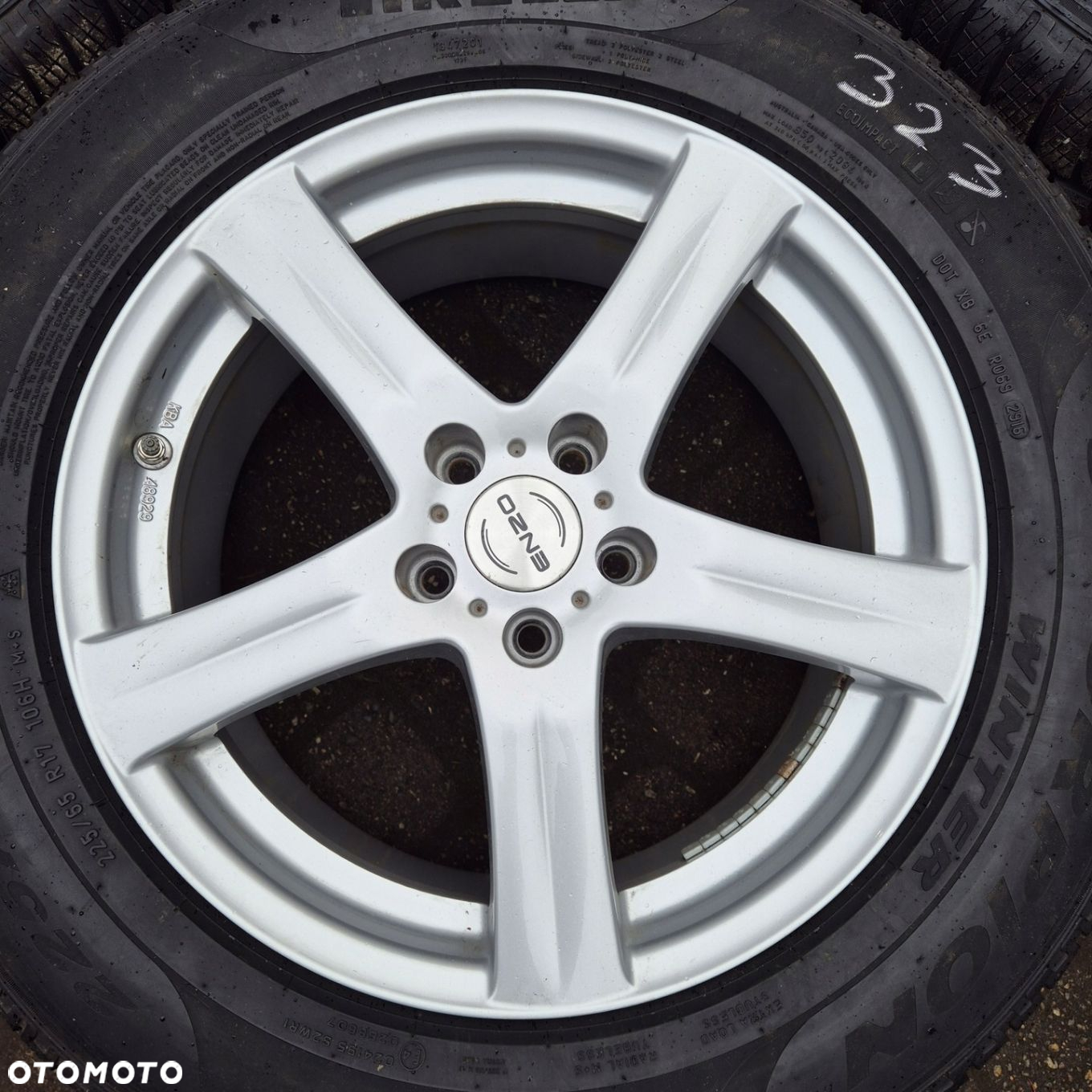 ZIMA KOŁA 17 FORD KUGA EVOQUE FREELANDER 225/65 R17 5x108 CZUJNIKI - 2