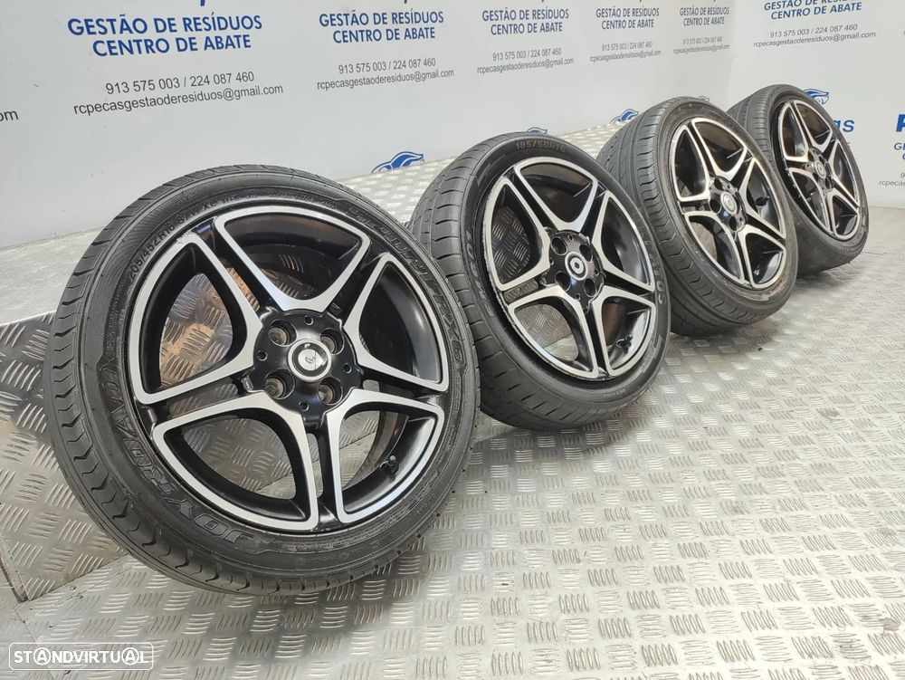 Conjunto jantes 16 Smart Forfour EQ 453 4,5J 6J ET40 ET44 4x100 - 3