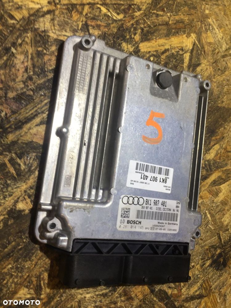 audi a4 b8 a5 8t komputer sterownik silnika 8k1907401 cama - 2