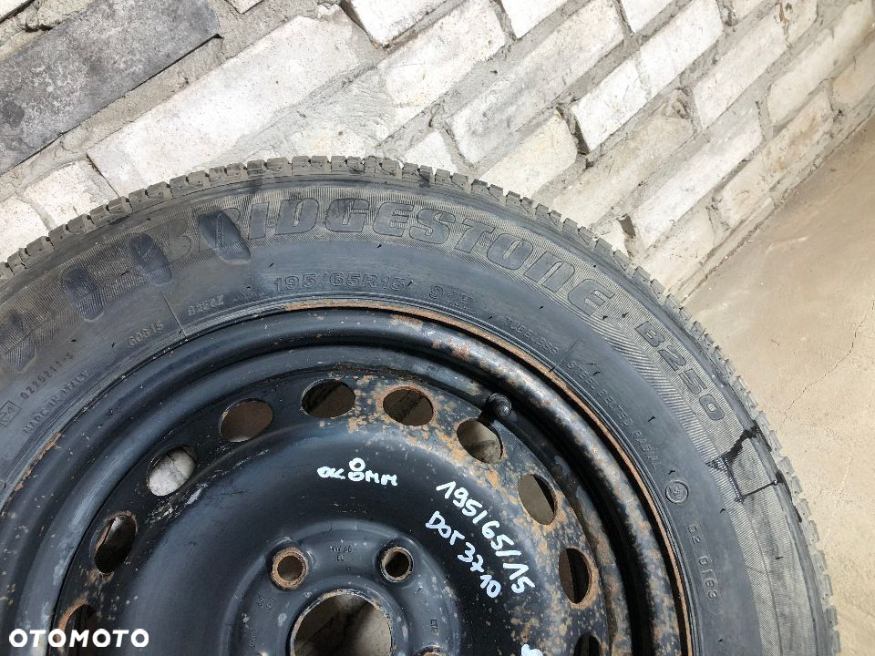 VW VOLKSWAGEN CADDY III 2010-2015 KOŁO ZAPASOWE ZAPAS DOJAZDOWE 195/65/15 8MM - 2