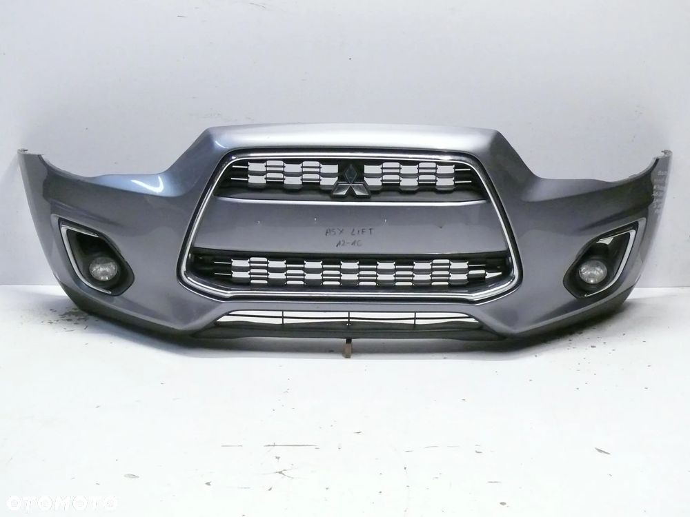 ZDERZAK PRZEDNI MITSUBISHI ASX 2013 2016 LIFT GRILL HALOGENY