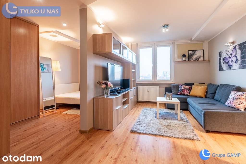 Przytulny open space 35m2 Pętla AzoryIKEA od 1.XI