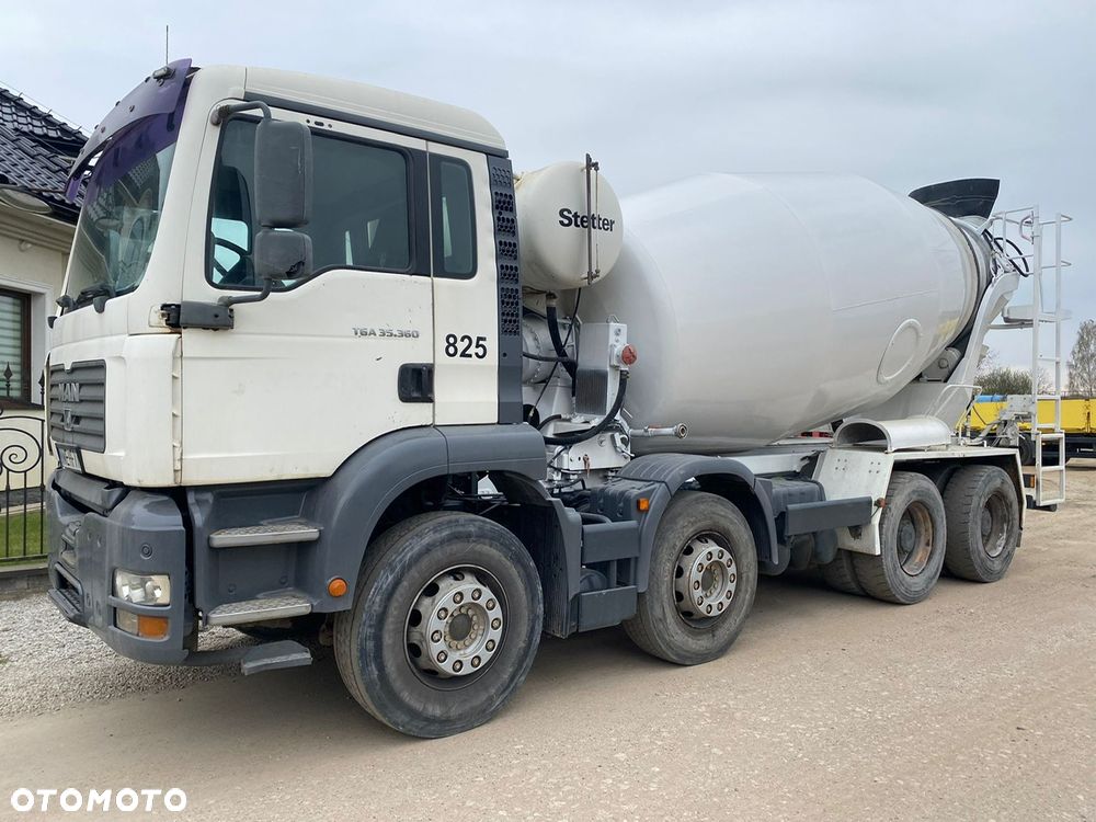 MAN TGA 35.360 Betonomieszarka 10 m3 - 1