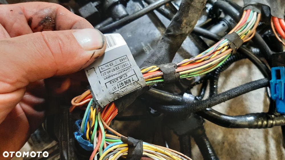 BMW X5 E70 3.0d 235 km WIĄZKA INSTALACJA SILNIKA EUROPA 7799658 7606077 - 3
