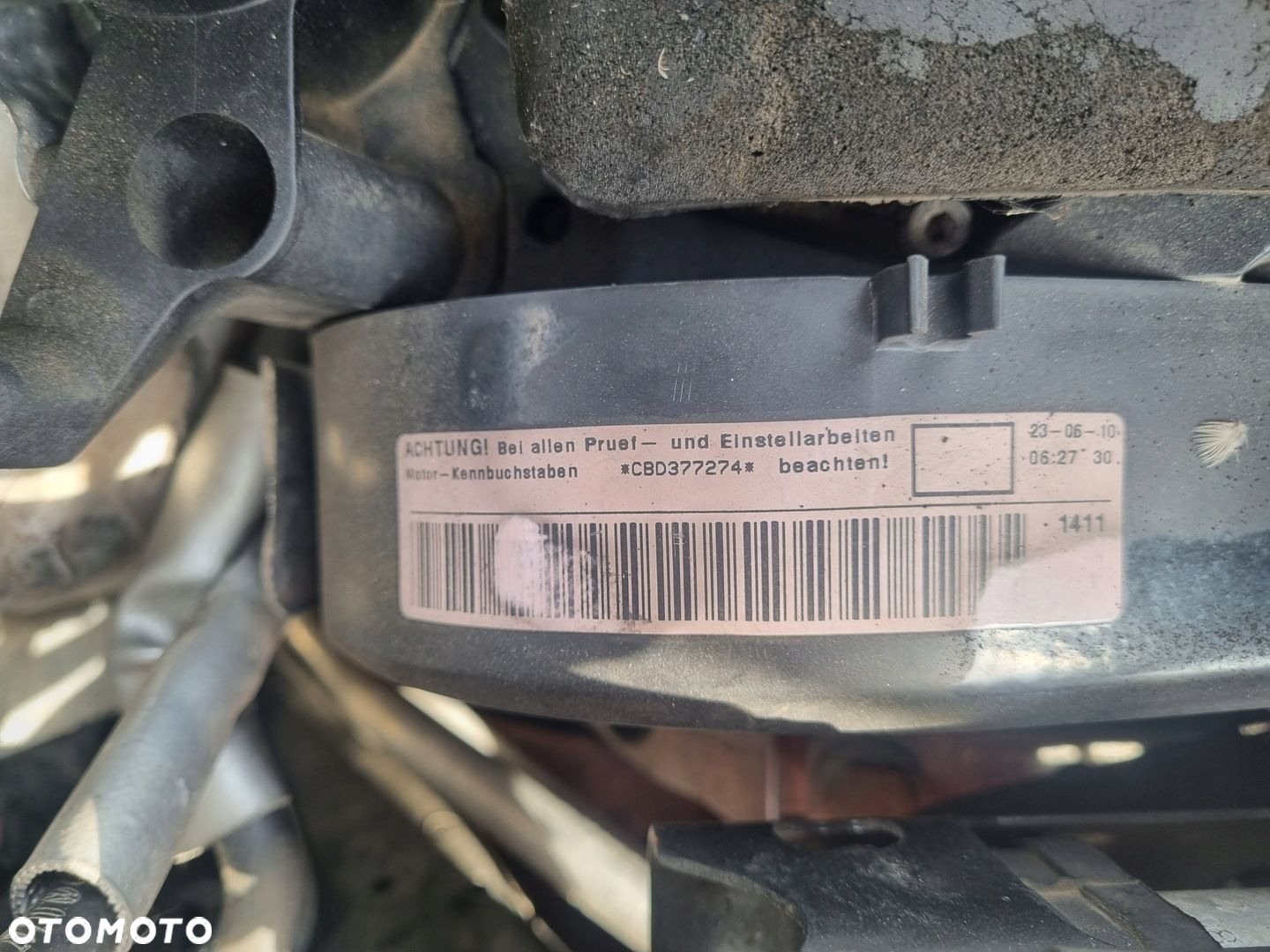 VOLKSWAGEN PASSAT B6 05-10 2010 r. LIFT SILNIK 2,0 TDI 81 kW 110 KM CBD - 5