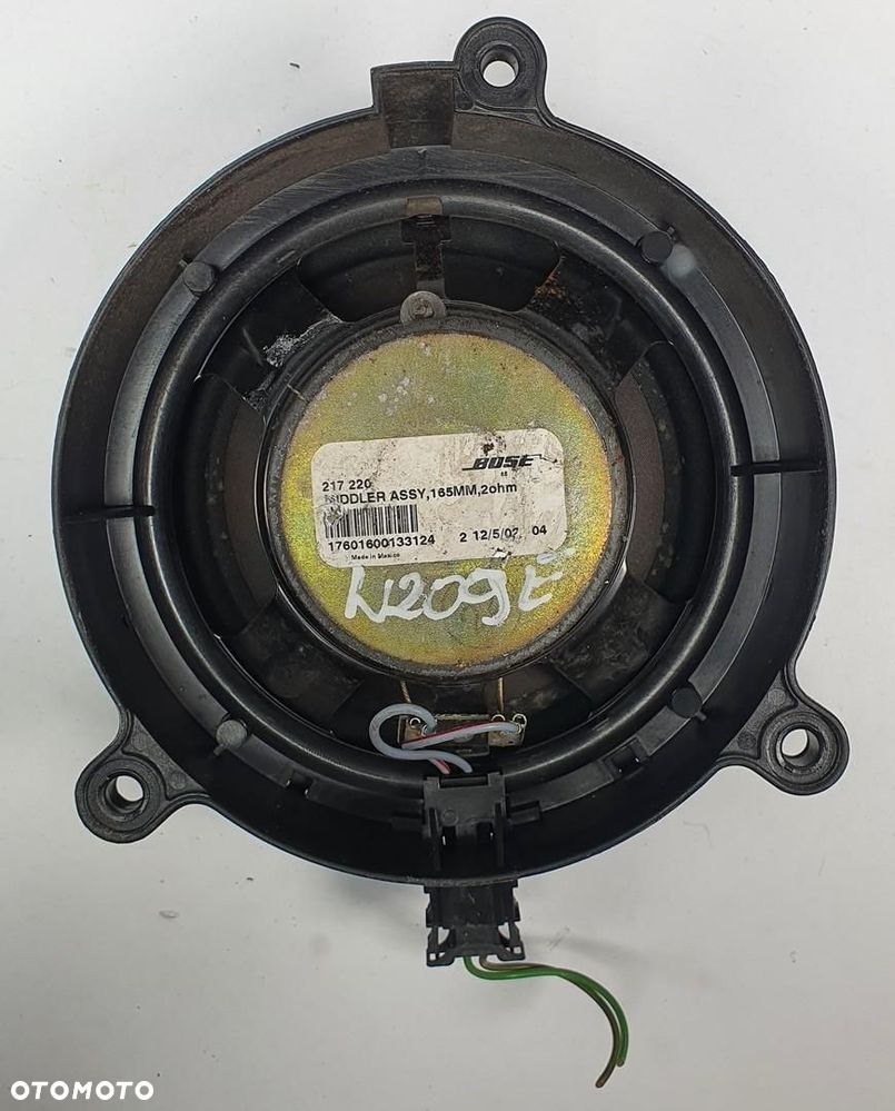 GŁOŚNIK GŁOŚNICZEK WYSOKOTONOWY PRZÓD MERCEDES W209 A2038201302 - 2