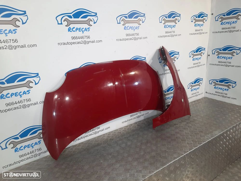 FRENTE COMPLETA FIAT 500 312 CAPOT PARACHOQUES GUARDA-LAMAS OTICAS RADIADOR VENTILADOR FRENTE FIBRA REFORÇO - 9