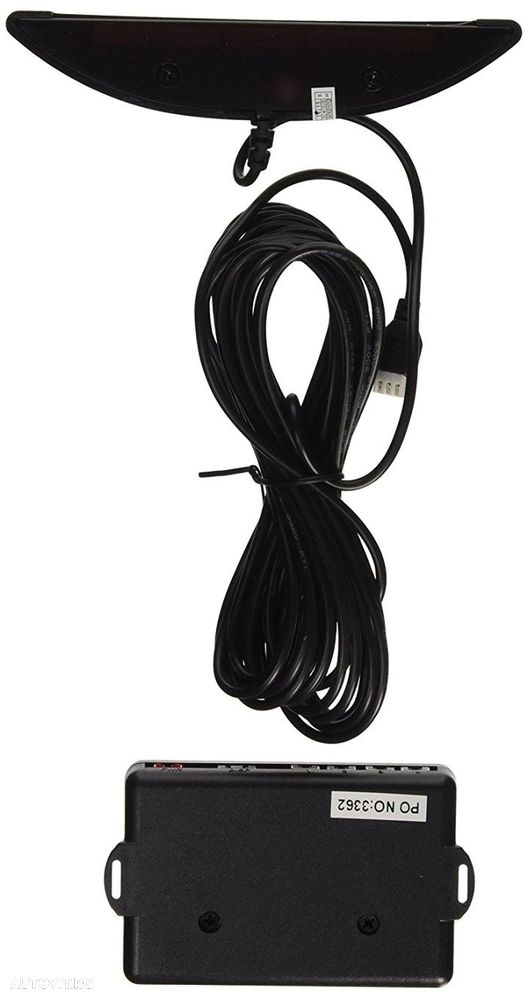 Senzori parcare spate Streetwize, 12 V, cu 4 senzori de culoare negru si display LED si alerta sonora - 3