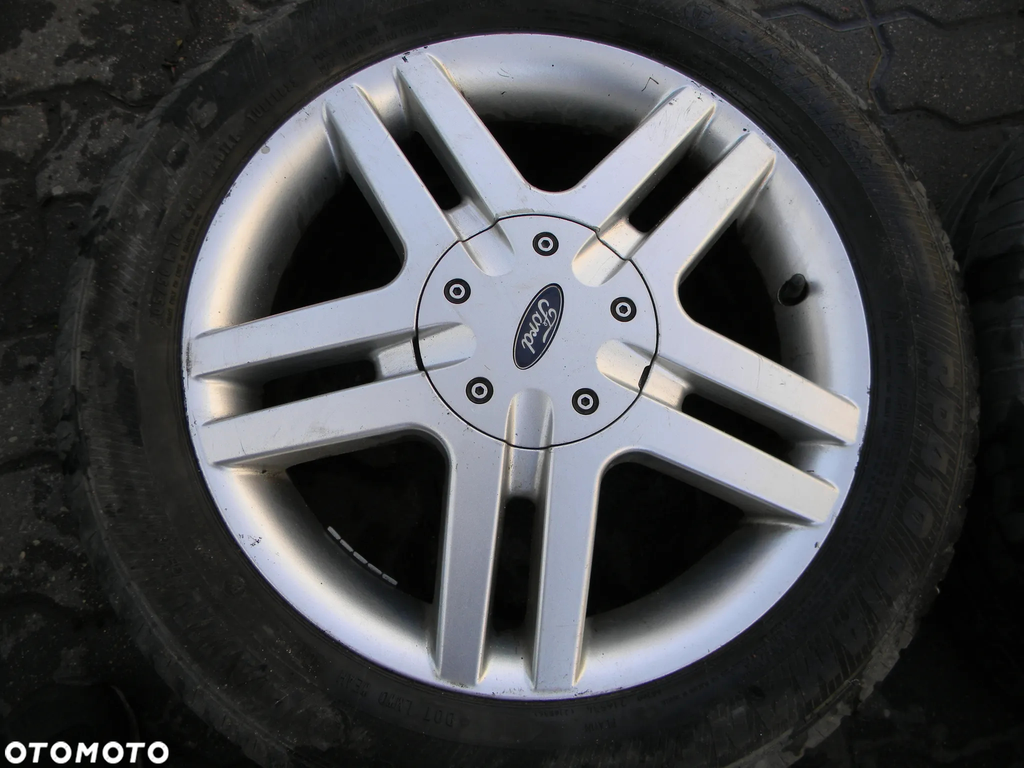 felgi komplet alu 16" FORD FIESTA FUSION FOCUS - 5