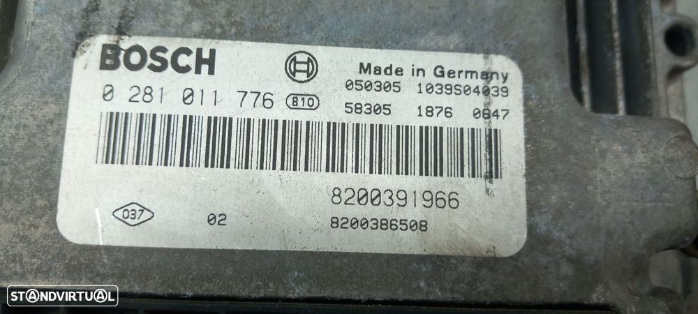 Centralina motor / ECU RENAULT Grand Scénic II (JM0/1_) - 4
