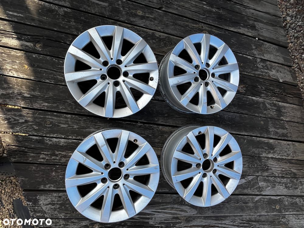 4x ALUFELGI MERCEDES A2464010202 5X112 W176 W246 KLASA A B zamienię na 17” - 7