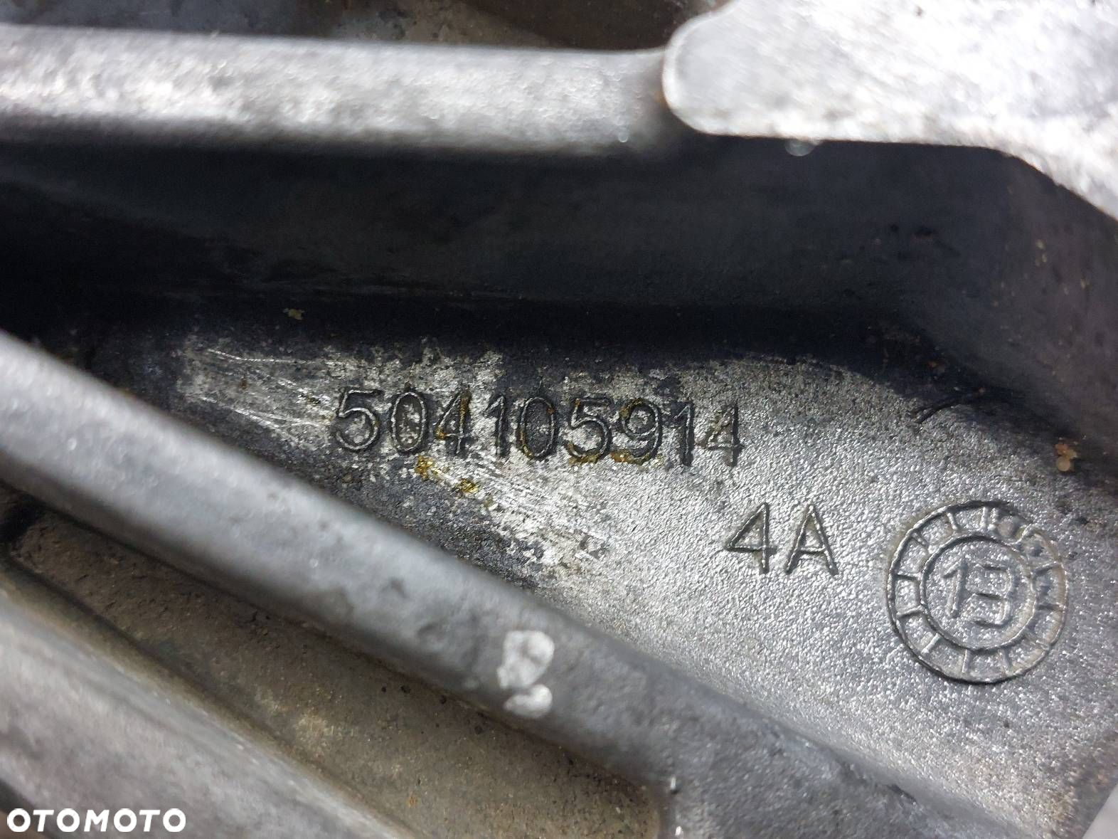 ŁAPA WSPORNIK SILNIKA FIAT DUCATO III LIFT 2.3 D 504105914 - 4