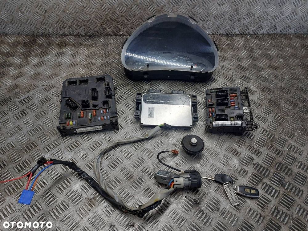 ZESTAW STARTOWY CITROEN BERLINGO I LIFT 1.9 D 9650359580 9657999880 - 1